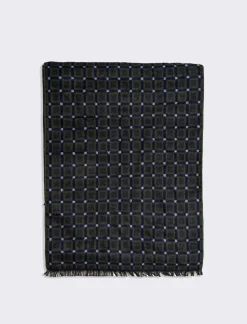 Piazza Italia Sciarpa da uomo a quadri assortiti - Verde Fashion