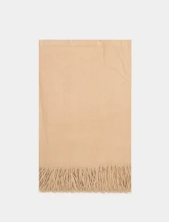 Piazza Italia Sciarpa da uomo con frange - Beige Sale