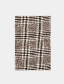 Piazza Italia Sciarpa da uomo in piè de poul - Grigio Cheap