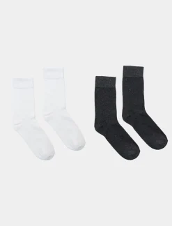 Piazza Italia Set calzini corti 5 paia da donna - Multicolore Sale