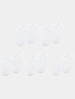 Piazza Italia Set calzini fantasmini 5 paia da donna - Bianco Best