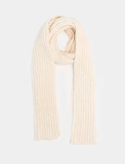 Piazza Italia Set sciarpa + cappello a righe da bambino - Bianco sporco 0 Hot