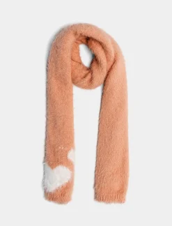 Piazza Italia Set sciarpa e cappello da bambina con cuore - Rosa 0 Best