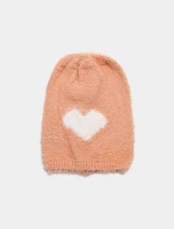 Piazza Italia Set sciarpa e cappello da bambina con cuore - Rosa 0 Best