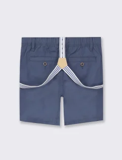 Piazza Italia Shorts con bretelle - Blu Store