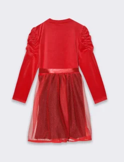 Piazza Italia Shorts da bambina in panno - Rosso Sale