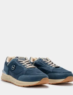 Piazza Italia Sneakers in tessuto tecnico con inserti in poliuretano - Blu Hot