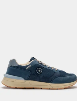 Piazza Italia Sneakers in tessuto tecnico con inserti in poliuretano - Blu Hot