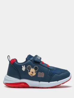 Piazza Italia Sneakers light con strappo e stampa Micky Mouse - -rosso Blu Flash Sale