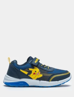 Piazza Italia Sneakers light con strappo e stampa Pikachu - Blu Cheap