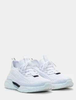 Piazza Italia Sneakers running in tessuto tecnico - Bianco Store