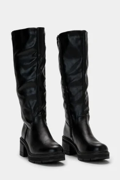 Piazza Italia Stivale cavallerizza con fondo roccia - Nero Sale