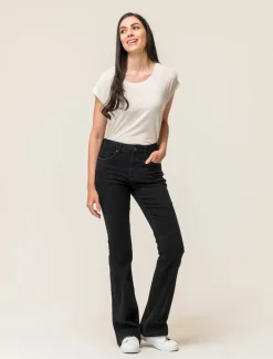 Piazza Italia T shirt modello a T girocollo con tessuto ottoman e filato effetto metallizato - latte Bianco Discount