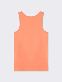 Piazza Italia Top con zip da donna - Papaya Arancione Outlet