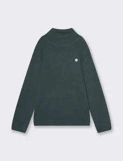 Piazza Italia Tricot collo alto da bambino - Verde Fashion