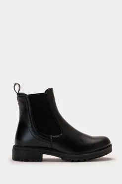 Piazza Italia Tronchetto con lavorazione broguering - Nero New