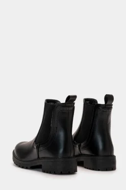 Piazza Italia Tronchetto con lavorazione broguering - Nero New