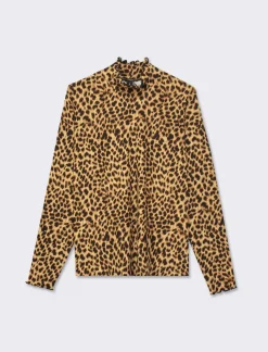 Piazza Italia T-shirt a collo alto stampata a manica lunga - var 1 Hot