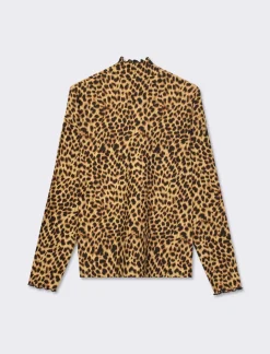 Piazza Italia T-shirt a collo alto stampata a manica lunga - var 1 Hot