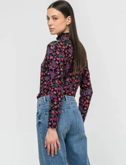 Piazza Italia T-shirt a collo alto stampata a manica lunga - var 2 Shop