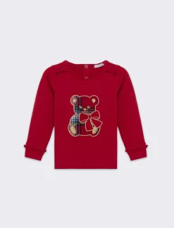 Piazza Italia T-SHIRT CON APPLICAZIONE - Rosso Best Sale