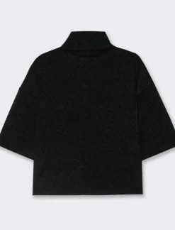 Piazza Italia T-shirt con manica a 3/4 - Nero Cheap