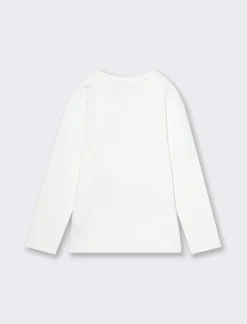 Piazza Italia T-shirt con marsupio da bambina - sporco Bianco Best