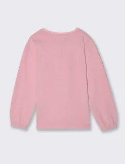 Piazza Italia T-shirt con stampa a borchie da bambina - Rosa Shop