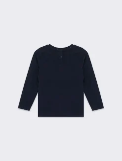 Piazza Italia T-shirt con stampa patch orsetto - Blu Online