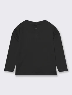 Piazza Italia T-shirt con stampaÂ in jersey peach - Nero Online