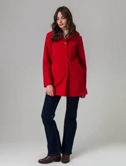 Piazza Italia T-shirt crop manica lunga con mezzo collo lavorazione a coste strette - Avorio New