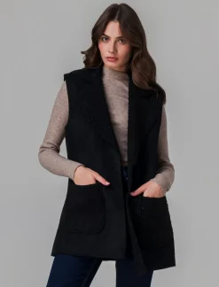 Piazza Italia T-shirt crop manica lunga con mezzo collo lavorazione a coste strette - Grigio tortora Discount