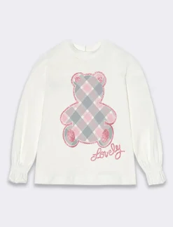 Piazza Italia T-shirt da neonata con stampa colorata e brillante. - Bianco Best