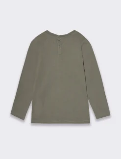 Piazza Italia T-shirt girocollo con stampa a rilievo - Grigio New