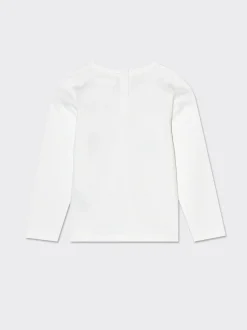 Piazza Italia T-shirt girocollo con stampa sul davanti, disponibile in 3 varianti colore - panna Bianco Discount