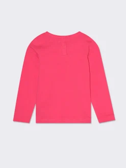 Piazza Italia T-shirt girocollo con stampa sul davanti, disponibile in 3 varianti colore - Fuxia Sale