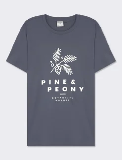 Piazza Italia T-shirt girocollo con stampa a contrasto sulle maniche regular fit - Avion Blu Shop