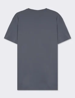 Piazza Italia T-shirt girocollo con stampa a contrasto sulle maniche regular fit - Avion Blu Shop