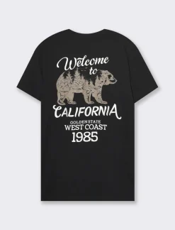 Piazza Italia T-shirt girocollo maniche corte regular fit - Nero Discount