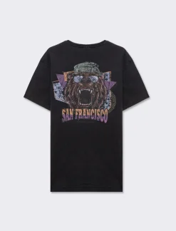 Piazza Italia T-shirt girocollo maniche corte loose fit - Nero Store