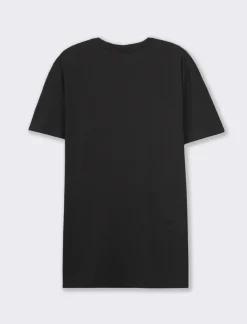 Piazza Italia T-shirt girocollo maniche corte regular fit con stampa GORILLAZ License - Nero Clearance