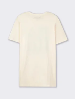 Piazza Italia T-shirt girocollo maniche corte regular fit con stampa PINKFLOYD License - sporco Bianco Outlet