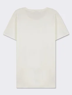 Piazza Italia T-shirt girocollo maniche corte regular fit in jersey in puro cotone - Bianco Online