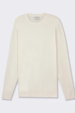 Piazza Italia T-shirt girocollo slim fit in jersey - Bianco Flash Sale