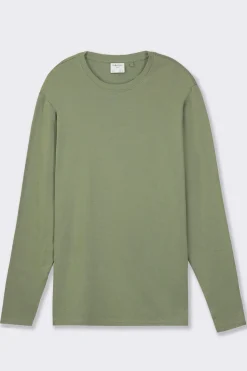 Piazza Italia T-shirt girocollo slim fit in jersey - salvia Verde Fashion