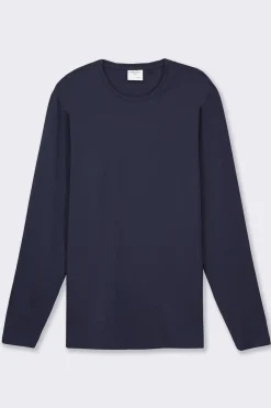 Piazza Italia T-shirt girocollo slim fit in jersey - Blu Best