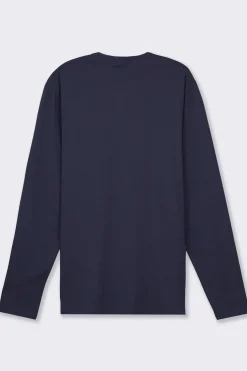 Piazza Italia T-shirt girocollo slim fit in jersey - Blu Best