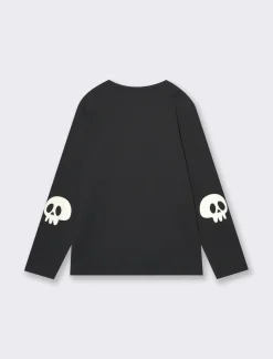 Piazza Italia T-shirt Halloween da bambino - Nero Outlet