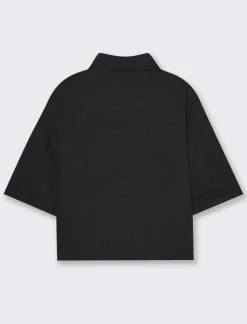 Piazza Italia T-shirt in maglia a collo alto - Nero Online