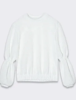 Piazza Italia T-shirt in maglina. - Bianco panna Cheap